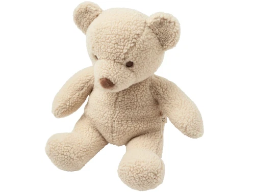 Lil Atelier white pepper bear bamse sherpa